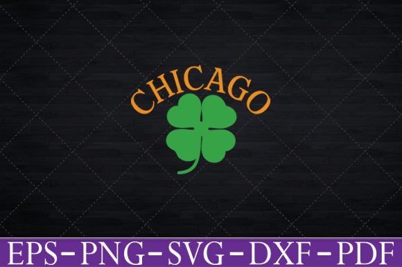 Chicago St. Patrick’s Day T-Shirt Funny Graphic for Crafts