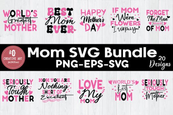 Graphics for Mother’s Day: A Crafts-Ready Design Asset