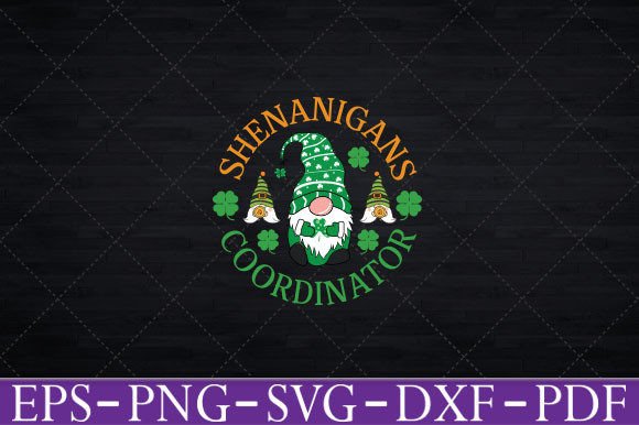 Shenanigans Coordinator St Patrick’s Day Graphics for Crafts